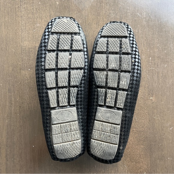 Gianni Checkered Faux Leather Loafers - Picture 2 of 7